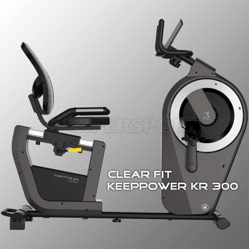 Горизонтальный велотренажер Clear Fit KeepPower KR 300 фото 2