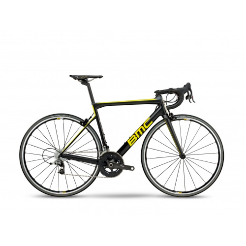 ВЕЛОСИПЕД ШОССЕЙНЫЙ BMC TEAMMACHINE SLR01 TWO CARBON/YELLOW/GREY 2018