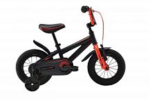 Велосипед  Merida Dino J12 Matt black/red (2016)